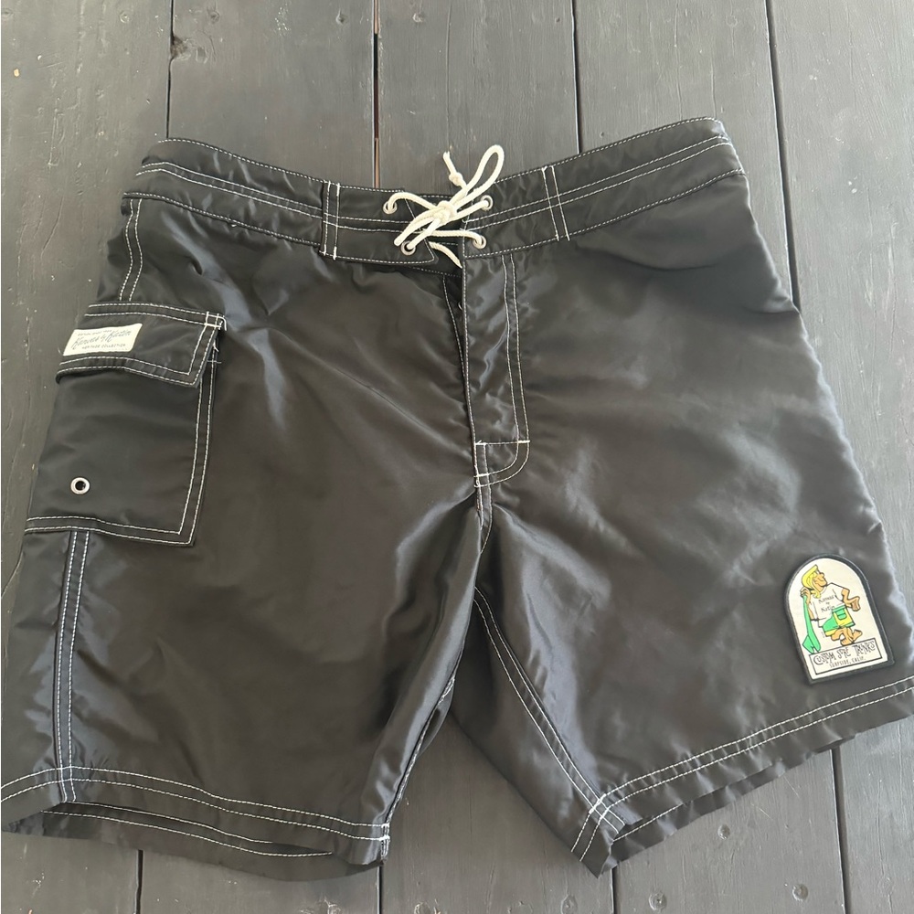 Kanvas by Katin black board short in size 28